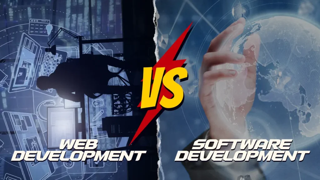 Difference Between Website Development and Software Development